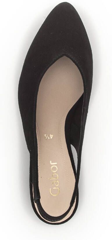 Gabor Slingback pumps blokhak avondschoen zomerschoen met elastische band