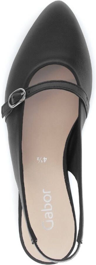 Gabor Slingback pumps blokhak avondschoen zakelijke schoen elastisch hielbandje