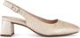 Gabor Comfort Gouden Pump Openhiel G-leest - Thumbnail 5