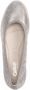 Gabor Beige-gouden metallic leren ballerina flats Yellow Dames - Thumbnail 1