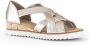 Gabor Gouden Leren Sandalen Stijlvol Ontwerp Yellow Dames - Thumbnail 11