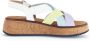 Gabor Multicolor Damesandaal Plat en Comfortabel Multicolor Dames - Thumbnail 1
