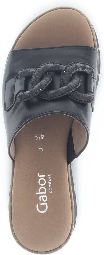 Gabor Dames slippers zwart