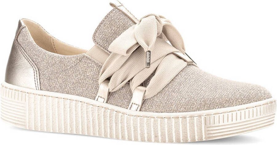 Gabor Slip-on sneakers Plateau sneaker met best fitting-uitrusting voor een goede pasvorm