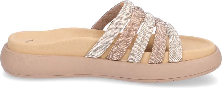 Gabor Slippers plateau zomerschoen slippers met best fitting-uitrusting