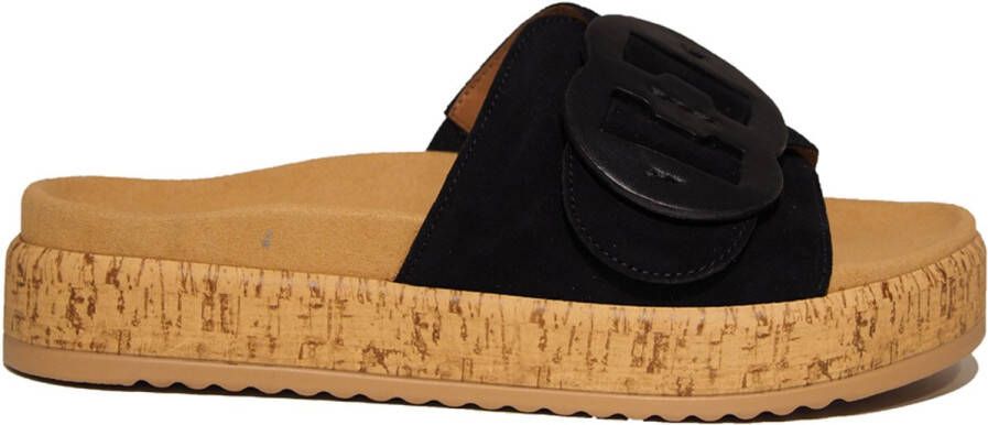Gabor Slippers plateau zomerschoen comfortabele schoen best fitting voor goede pasvorm