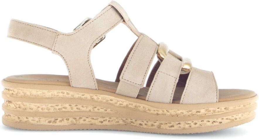 Gabor 64.552.14 dames sandaal beige