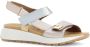 Gabor Sandalen Plat Sandalen Plat Goudkleur - Thumbnail 6