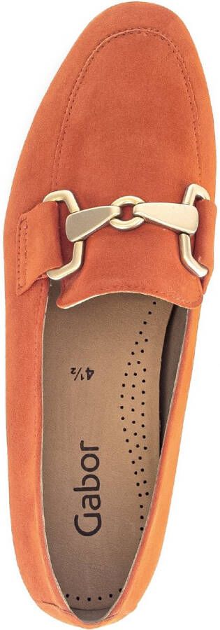 Gabor Instappers loafer lage schoen zakelijke schoen met elegante decoratieve gesp