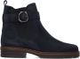 Gabor 653.1 Enkellaarsjes Enkelboots met rits Dames Blauw - Thumbnail 1