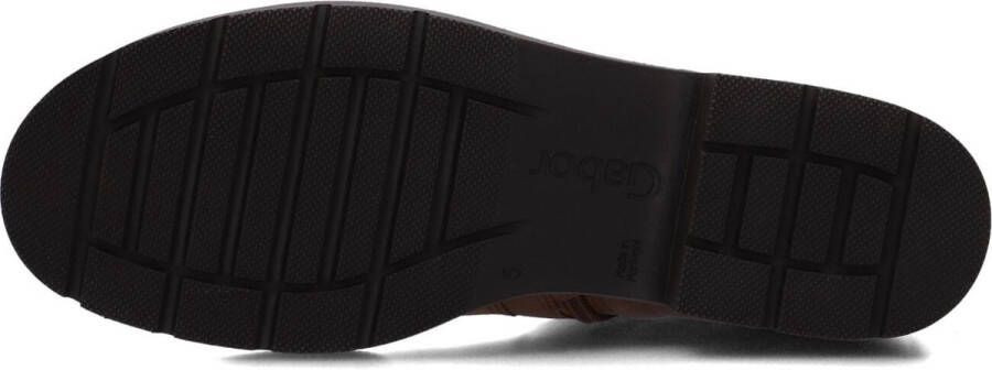 Gabor 653.1 Enkellaarsjes Enkelboots met rits Dames Camel