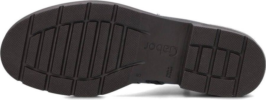 Gabor 653.1 Enkellaarsjes Enkelboots met rits Dames Zwart