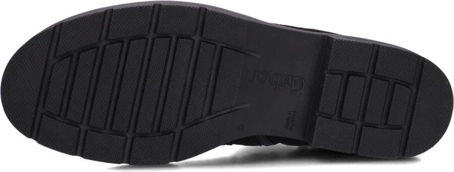 Gabor 653.1 Enkellaarsjes Enkelboots met rits Dames Zwart
