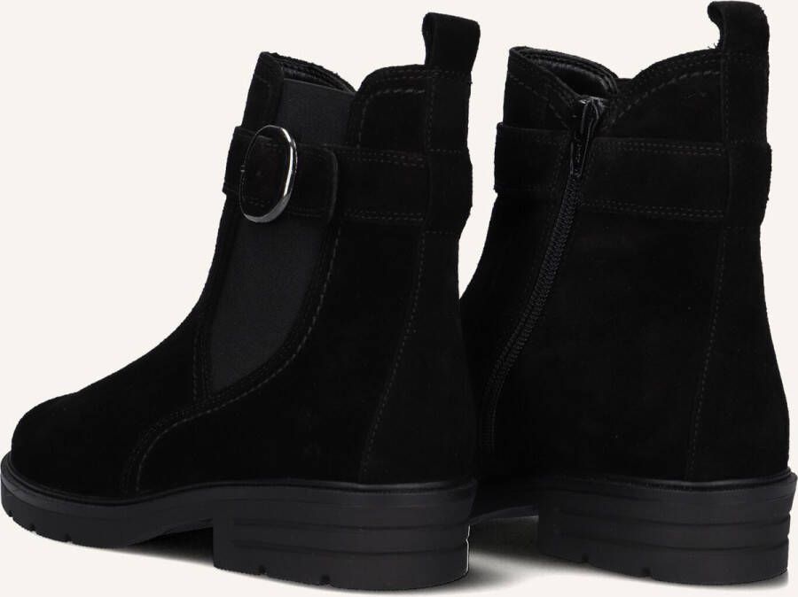 Gabor 653.1 Enkellaarsjes Enkelboots met rits Dames Zwart