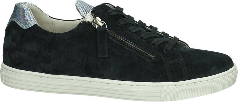 Gabor 66488 Sneaker laag gekleed Dames Blauw 46 -Dreamvel AuroraShine Ocean Sky