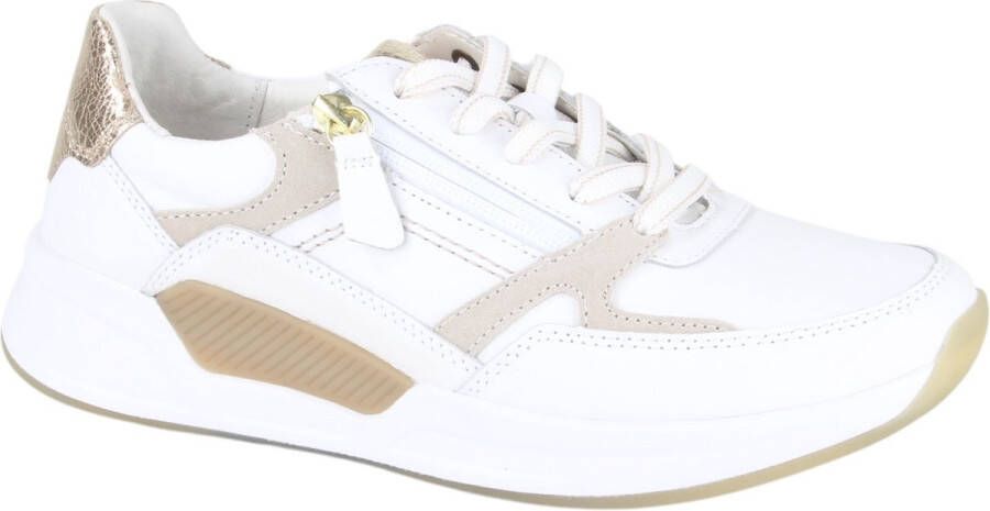 Gabor -Rollingsoft- Sneakers- wit Leer art 66.958 52- Dames