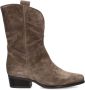 GABOR Cowboylaarzen Dames 672.1 Maat: 37 5 Materiaal: Suède Kleur: Bruin - Thumbnail 2