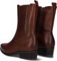 Gabor 673 Enkellaarsjes Enkelboots met rits Dames Cognac - Thumbnail 2