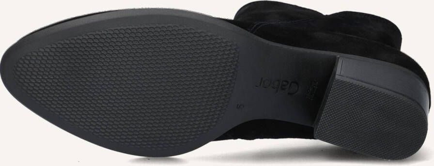 GABOR Enkellaarsjes Dames 680.2 Maat: 35 5 Materiaal: Suède Kleur: Zwart - Foto 2