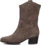 GABOR Enkellaarsjes Dames 681.2 Maat: 37 5 Materiaal: Suède Kleur: Taupe - Thumbnail 2