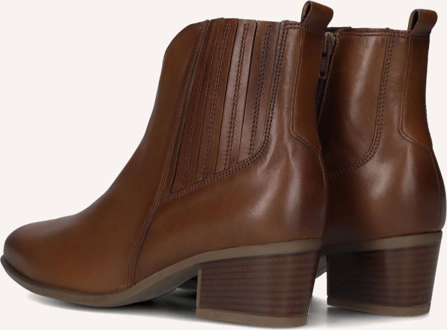 GABOR Enkellaarsjes Dames 682 Maat: 36 Materiaal: Leer Kleur: Camel - Foto 2