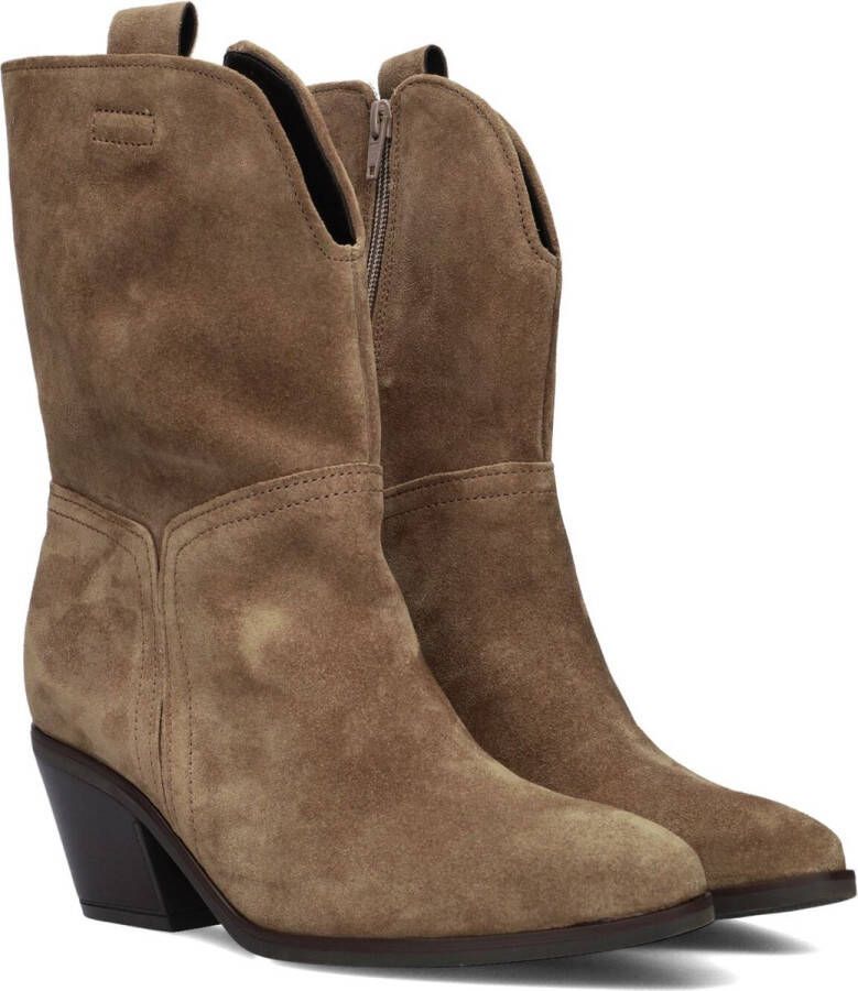 GABOR Cowboylaarzen Dames 692 Maat: 38 5 Materiaal: Suède Kleur: Bruin