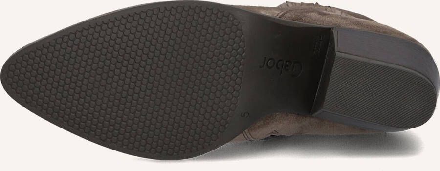 Gabor 693 Enkellaarsjes Enkelboots met rits Dames Taupe - Foto 2