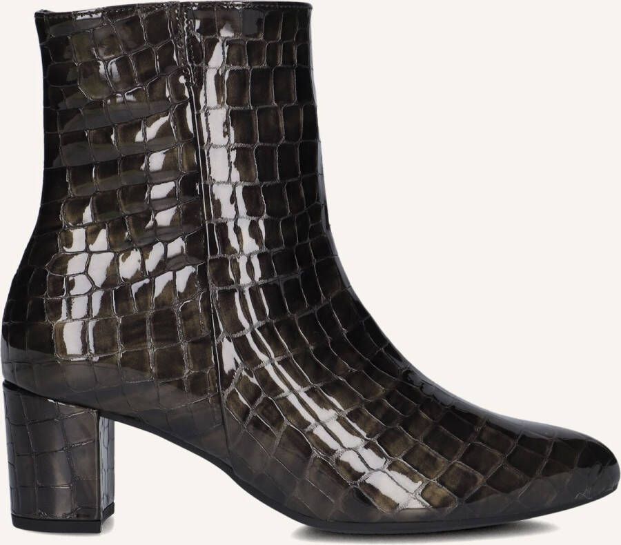 Gabor 701 Enkellaarsjes Enkelboots met rits Dames Zwart