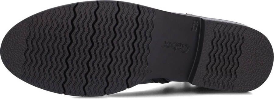 Gabor 702.3 Enkellaarsjes Enkelboots met rits Dames Zwart