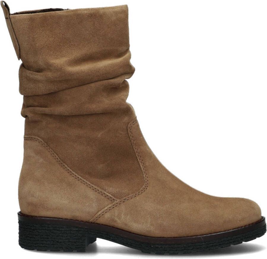 Gabor 703.1 Enkellaarsjes Enkelboots met rits Dames Camel - Foto 2