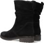 Gabor 703.1 Enkellaarsjes Enkelboots met rits Dames Zwart - Thumbnail 2