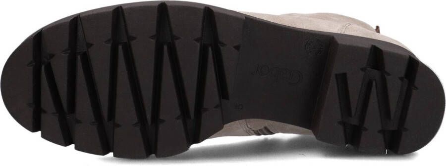 GABOR Veterboots Dames 711.3 Maat: 43 Materiaal: Suède Kleur: Beige - Foto 3