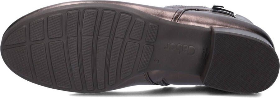 Gabor 712 Enkellaarsjes Enkelboots met rits Dames Brons