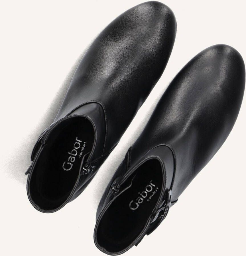 GABOR Enkellaarsjes Dames 714.1 Maat: 37 5 Materiaal: Leer Kleur: Zwart - Foto 4