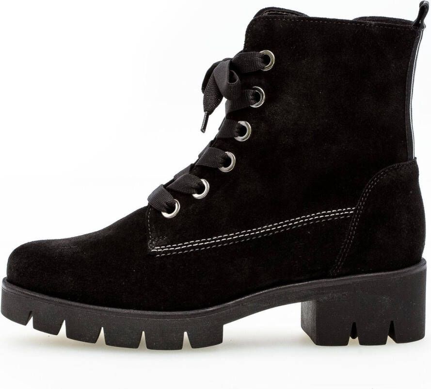 Gabor Veterboot 71.711.17 Zwart Suède 4½ 37½ - Foto 4