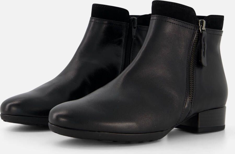 Gabor 718 Enkellaarsjes Enkelboots met rits Dames Zwart - Foto 2