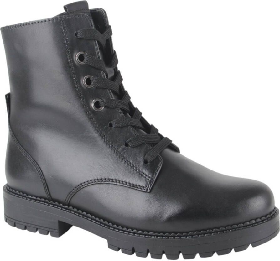 Gabor 72.725.57 dames veterboots sportief zwart