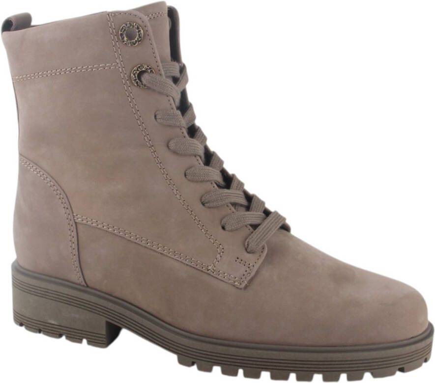 Gabor 72.765.42 dames veterboots sportief beige
