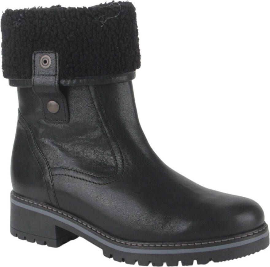 Gabor 72.770.57 dames enkellaarzen sportief (4) zwart