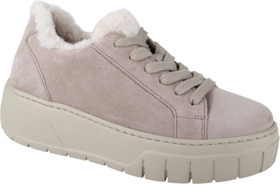 Gabor 73.221.12 dames veterschoenen sportief (7) beige