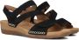 Gabor Sandalen zwart Nubuck Dames - Thumbnail 4