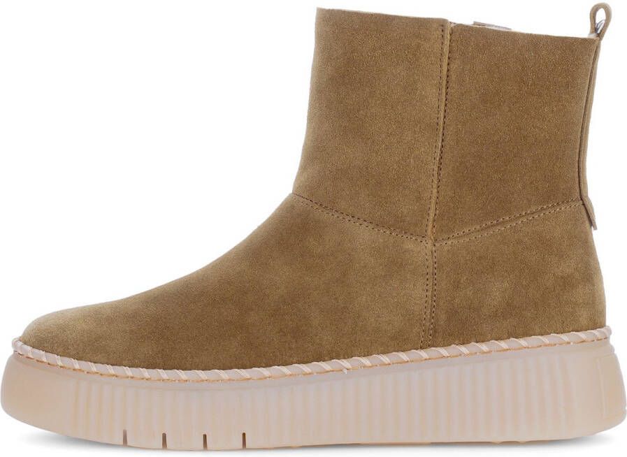 Gabor Enkellaarsjes cognac Suede Dames