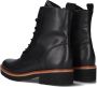 Gabor 736 01 Veterboots Laarzen Met Veters Dames Zwart - Thumbnail 2