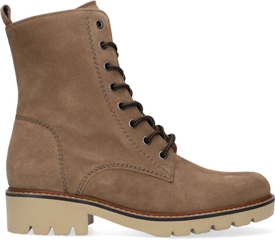 Gabor 736.1 Veterboots Laarzen Met Veters Dames Camel