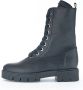 Gabor 745.4 Veterboots Laarzen Met Veters Dames Zwart - Thumbnail 2