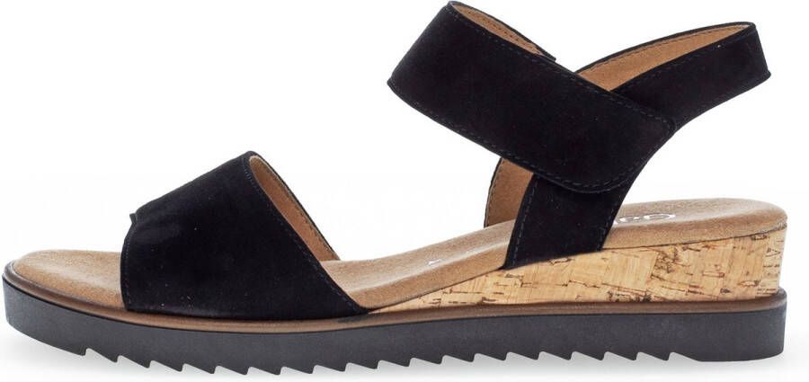 Gabor 750.2 Sandalen Dames Zwart