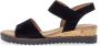 Gabor Zwarte Leren Sandalen Stijlvol Comfortabel Black Dames - Thumbnail 2