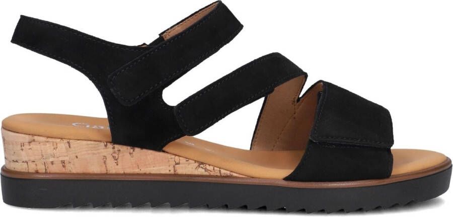 Gabor 750.2 Sandalen Dames Zwart