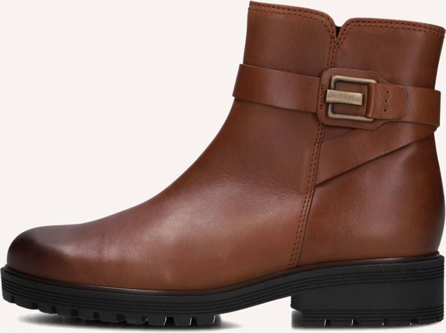 GABOR Enkellaarsjes Dames 762 Maat: 44 Materiaal: Leer Kleur: Camel - Foto 3