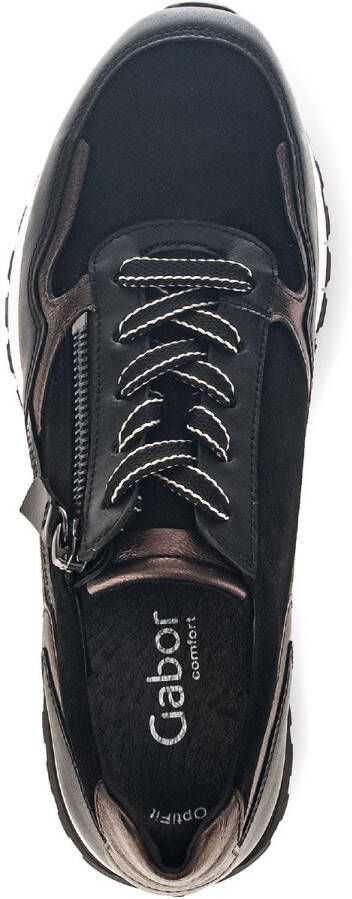 Gabor 76.378.37 schwarz mohair multi zwart